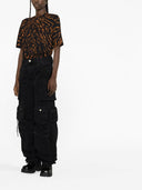 The Attico Fern Denim Cargo Jeans