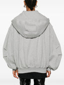 The Attico Cotton Zipped Hoodie