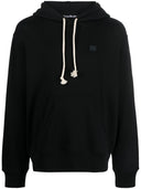 Acne Logo Cotton Hoodie