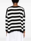 Daniela Gregis Striped Wool Boatneck Sweater