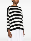 Daniela Gregis Striped Wool Boatneck Sweater