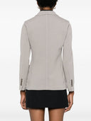 Circolo 1901 Chaqueta de algodón de pecho individual