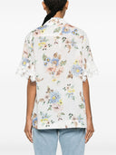 Camicia oversize tagliata in pizzo Zimmermann