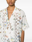 Camicia oversize tagliata in pizzo Zimmermann