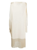 Taller Marmo Pre Aarons Fringed Crêpe Caftan