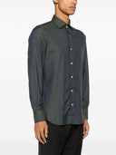 Finamore 1925 Napoli Slim Fit Flannel Shirt