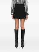 Fendi Ff Cotton Mini Skirt