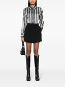 Fendi Ff Cotton Mini Skirt