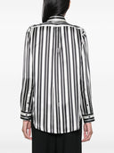 Fendi Silk Striped Shirt