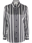 Fendi Silk Striped Shirt