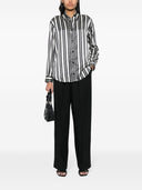 Fendi Silk Striped Shirt
