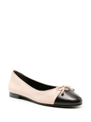 Tory Burch Cap Toe Leather Ballet Flats