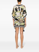 Tory Burch Cotton And Silk Blend Printed Tunic