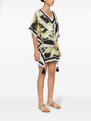 Tory Burch Cotton And Silk Blend Printed Tunic