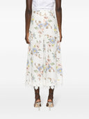 Zimmermann in pizzo tagliato a culotte di lino tagliate