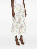 Zimmermann in pizzo tagliato a culotte di lino tagliate