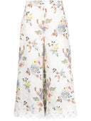 Zimmermann in pizzo tagliato a culotte di lino tagliate