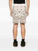 Pantaloncini di cotone alanui bandana