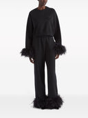 Prada Feathered Sweatpants