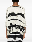 Daniela Gregis Printed Silk Blouse