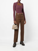 Valextra Iside Micro Leather Handbag