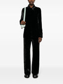Jil Sander Capsule Velvet High Waisted Trousers