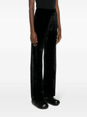 Jil Sander Capsule Velvet High Waisted Trousers