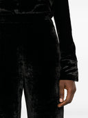 Jil Sander Capsule Velvet High Waisted Trousers