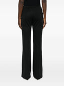 Courreges Pre Logo Patch Drawstring Flared Trousers