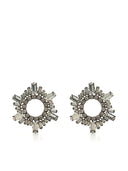 Amina Muaddi Begum Mini Embellished Earrings