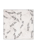 Alexander Mc Queen Logo Silk Scarf