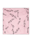 Alexander Mc Queen Logo Silk Scarf
