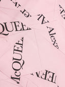 Alexander Mc Queen Logo Silk Scarf