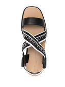 Stella Mc Cartney Sneak Elyse Stripled Platform Sandals