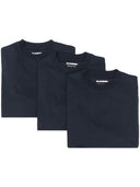 Jil Sander Plus 3 Pack Logo Organic Cotton T Shirt