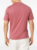 Brunello Cucinelli Logo Cotton T -shirt