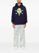 Icecream Cones&Amp;Bones Printed Hoodie