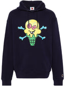 Icecream Cones&Amp;Bones Printed Hoodie