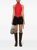 The Attico Fay Denim Mini gonna