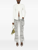 The Attico Essie Denim Cargo Jeans