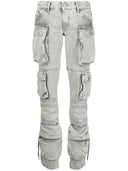 The Attico Essie Denim Cargo Jeans