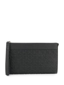 Ferragamo Gancini Leather Pouch