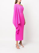 Solace London Lenna One Shoulder Midi Dress