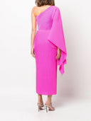 Solace London Lenna One Shoulder Midi Dress