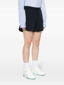 Ganni Organic Cotton Drawstring Shorts