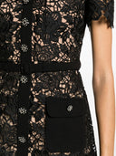 Self Portrait Lace Mini Dress
