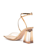 Gianvito Rossi Cosmic Plexi Heel Sandals