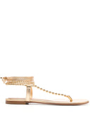Gianvito Rossi Soleil Leather Thong Sandals