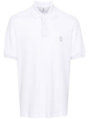 Brunello Cucinelli Logo Cotton Polo Shirt