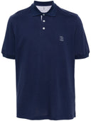 Brunello Cucinelli Logo Cotton Polo Shirt